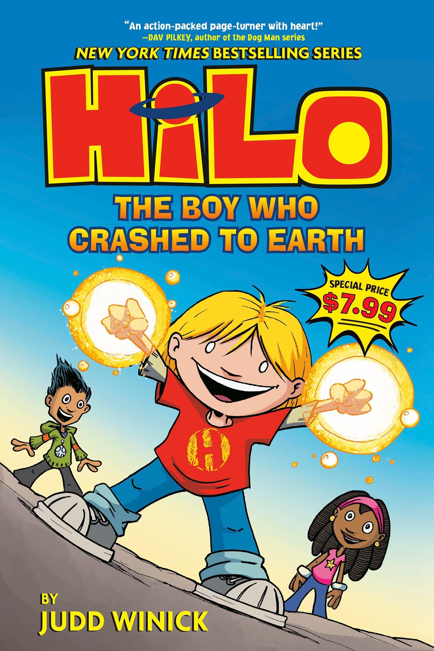 RANDOM HOUSE BOOKS YOUNG READERS Graphic Novel Hilo GN Vol 01 Boy Who Crashed To Earth 9780593483152 AUG211963