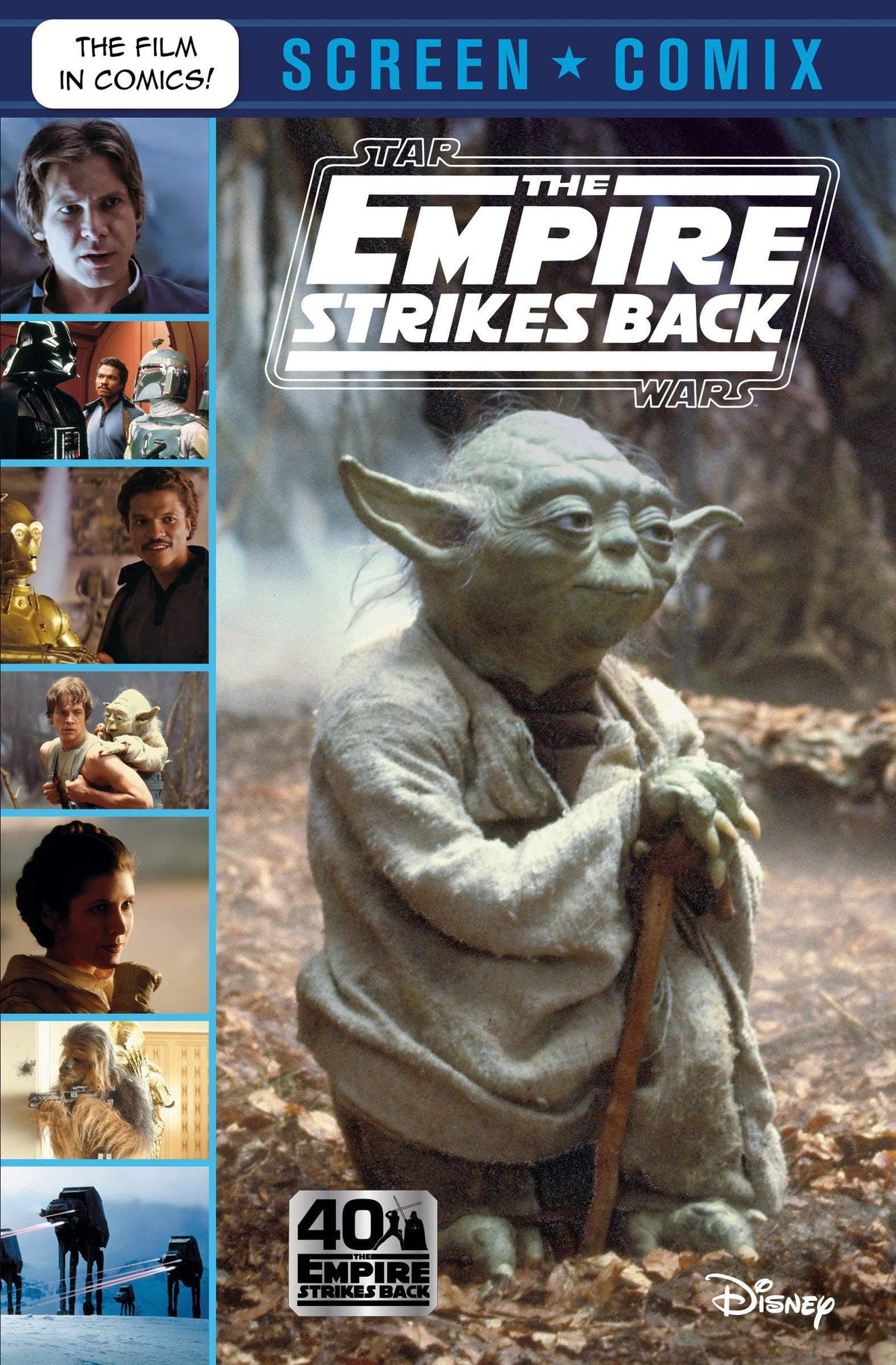 RANDOM HOUSE BOOKS YOUNG READERS Graphic Novel Star Wars Empire Strikes Back Screen Comix 9780736441452 JUL201371
