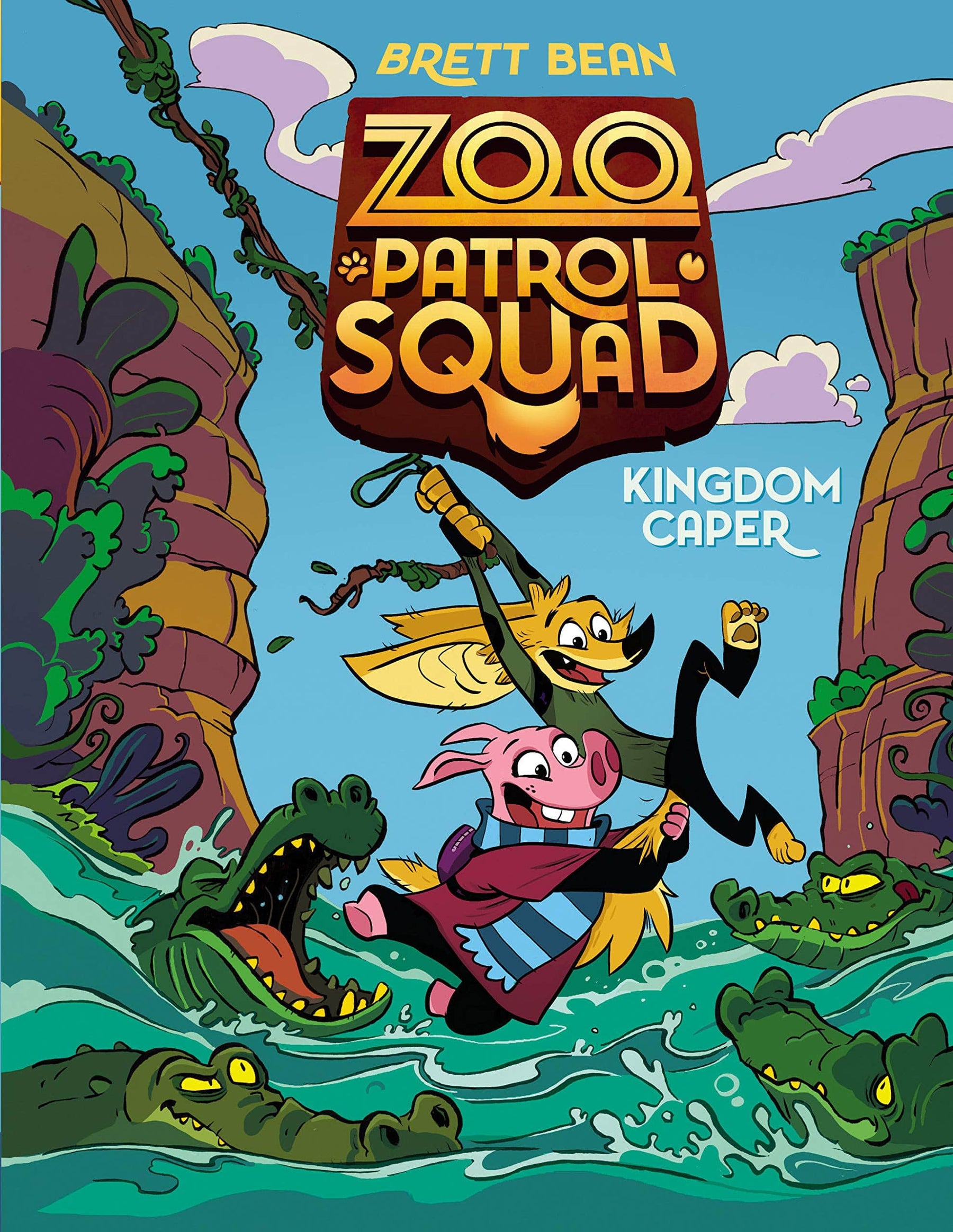 PENGUIN WORKSHOP Graphic Novel Zoo Patrol Squad GN Vol 01 Kingdom Caper 9780593093702 JUN201283