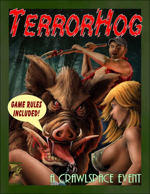 Peryton Publishing Tabletop Games > Role-Playing Games TerrorHog 9798788591636 PYN2201