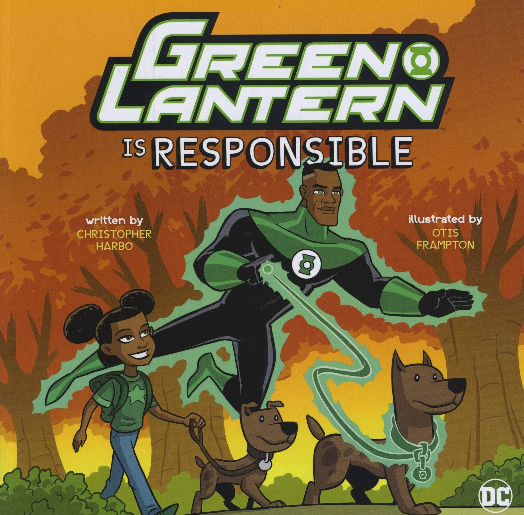CAPSTONE PRESS Graphic Novel Green Lantern Is Responsible Yr Picture Book 9781623709532 NOV172173