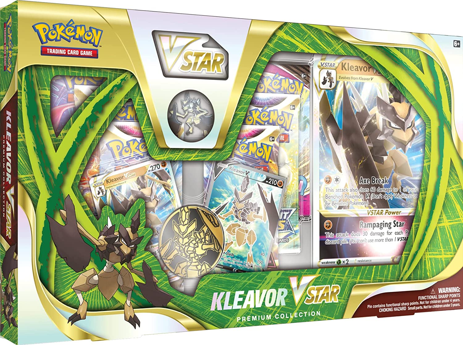 Pokemon TCG: Premium Collection - Kleavor VStar - Third Eye