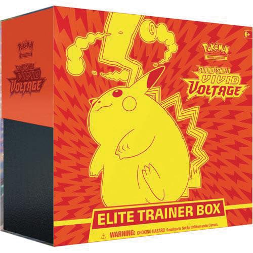 Pokemon TCG: Sword & Shield Vivid Voltage - Elite Trainer Box - Third Eye