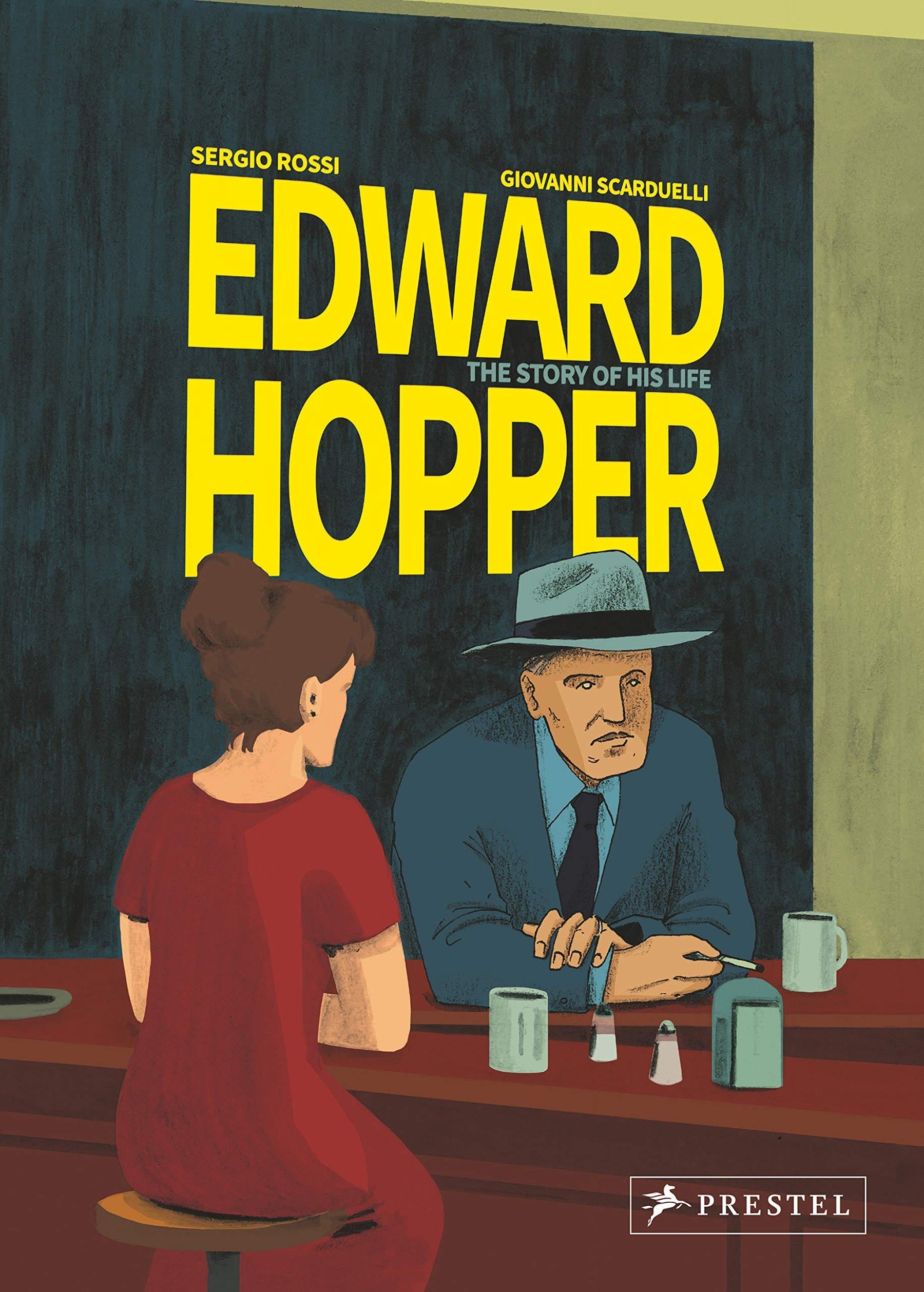 PRESTEL Graphic Novel Edward Hopper GN 9783791387352 JAN211482