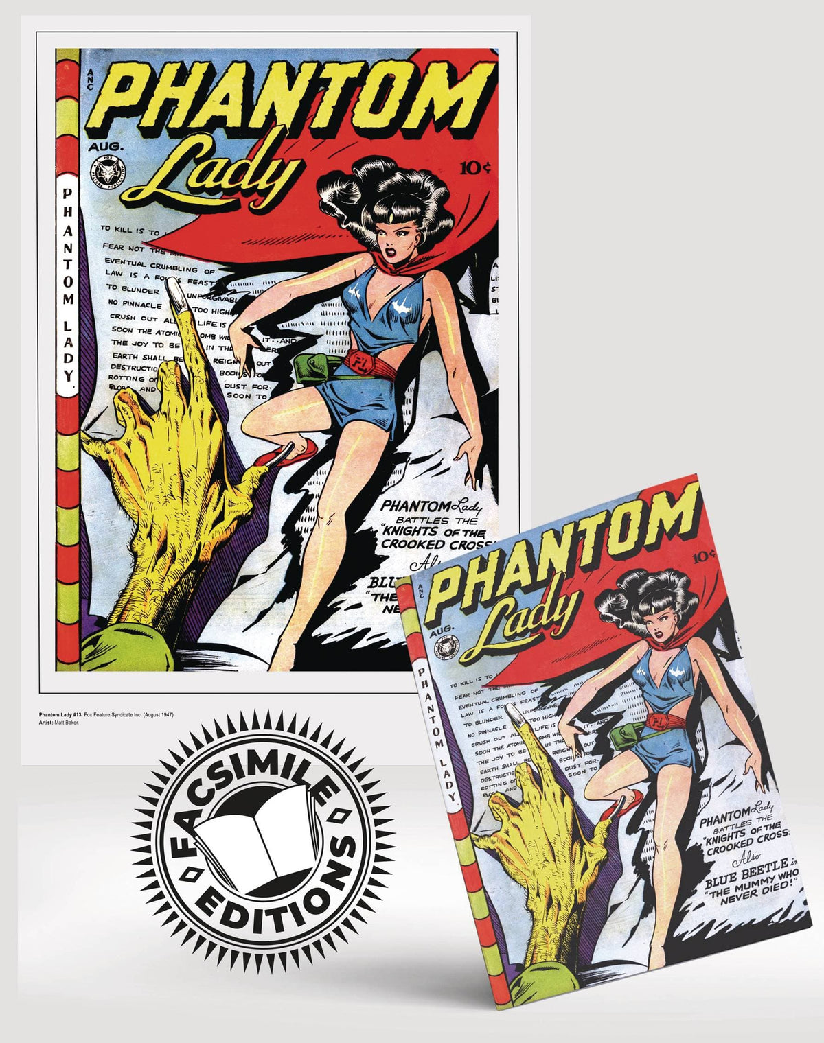 Ps Artbooks Comic Books PS ARTBOOKS PHANTOM LADY FACSMILE ED #13 ) 978180394008351999 FEB221633