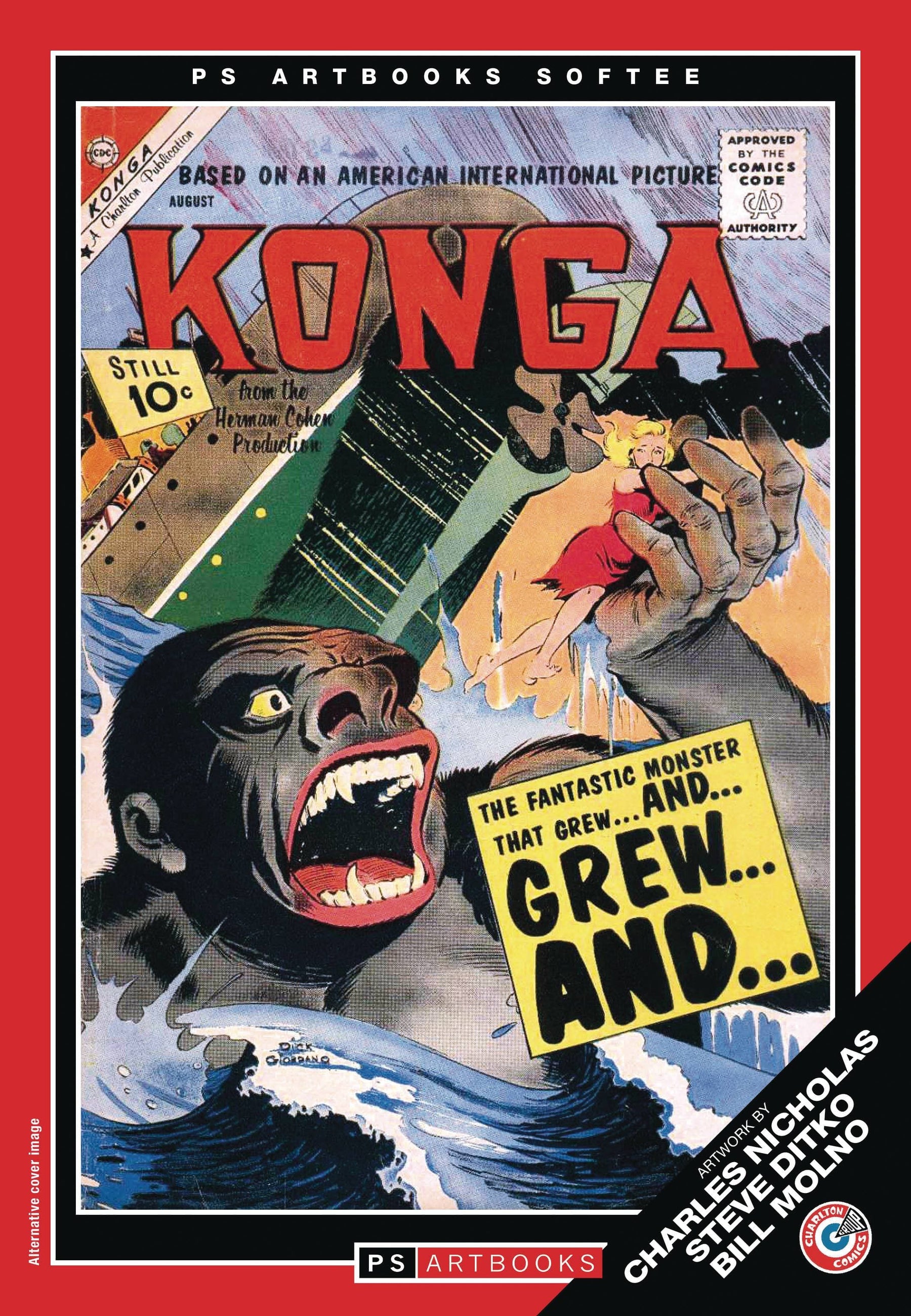 PS ARTBOOKS Graphic Novel Silver Age Classics Konga Softee Vol 01 9781803941066 NOV221761