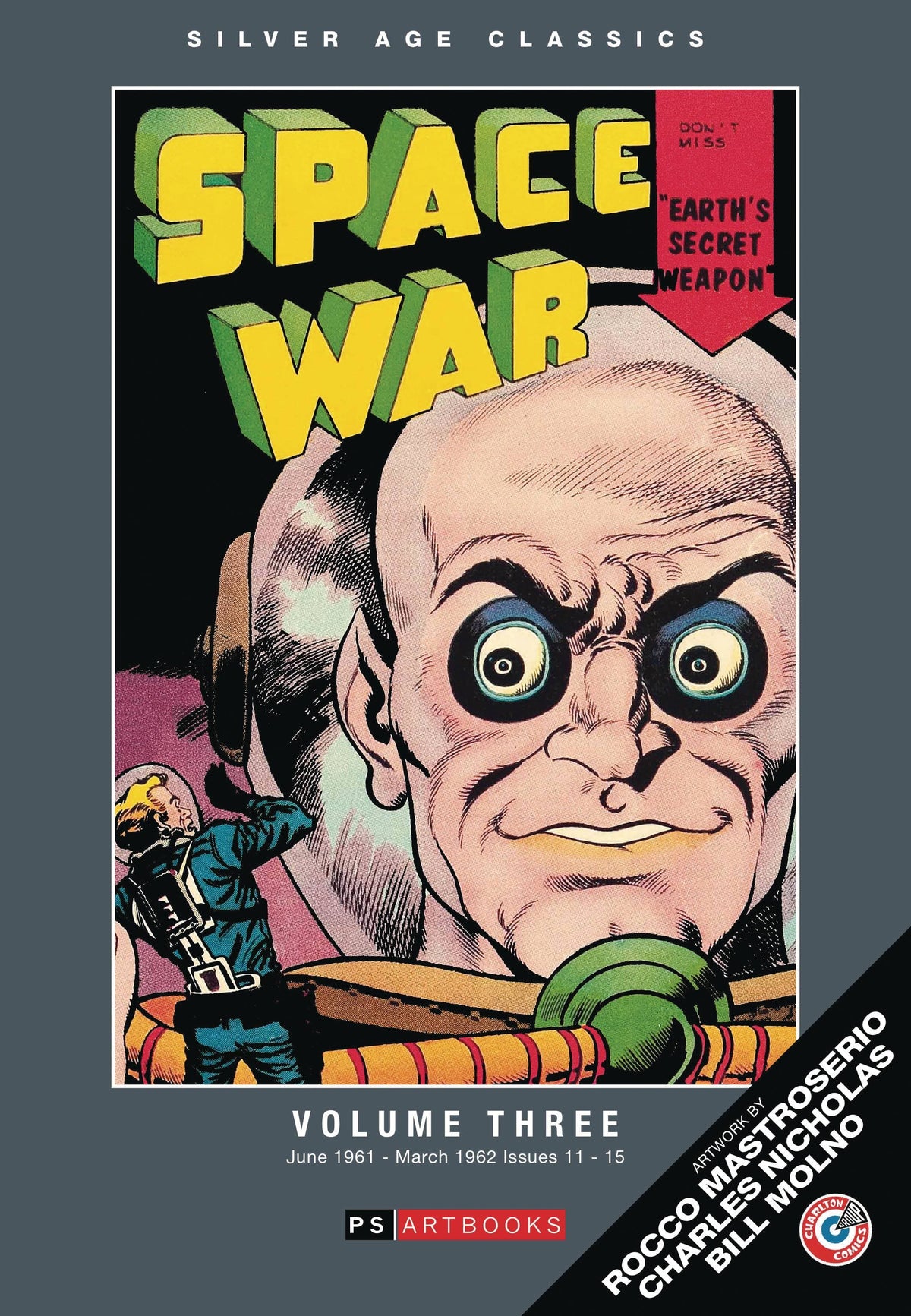 PS ARTBOOKS Graphic Novel Silver Age Classics Space War HC Vol 03 9781803940410 JUN221835