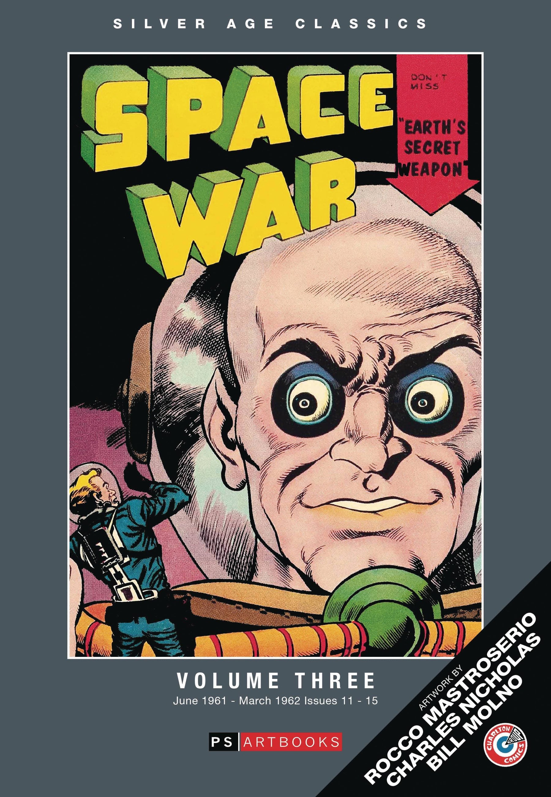 PS ARTBOOKS Graphic Novel Silver Age Classics Space War HC Vol 03 9781803940410 JUN221835