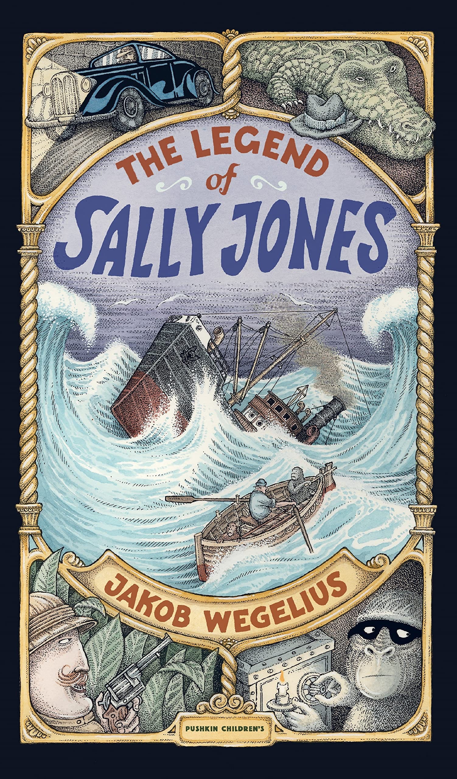Pushkin Press Graphic Novel Legend of Sally Jones 9781782692331