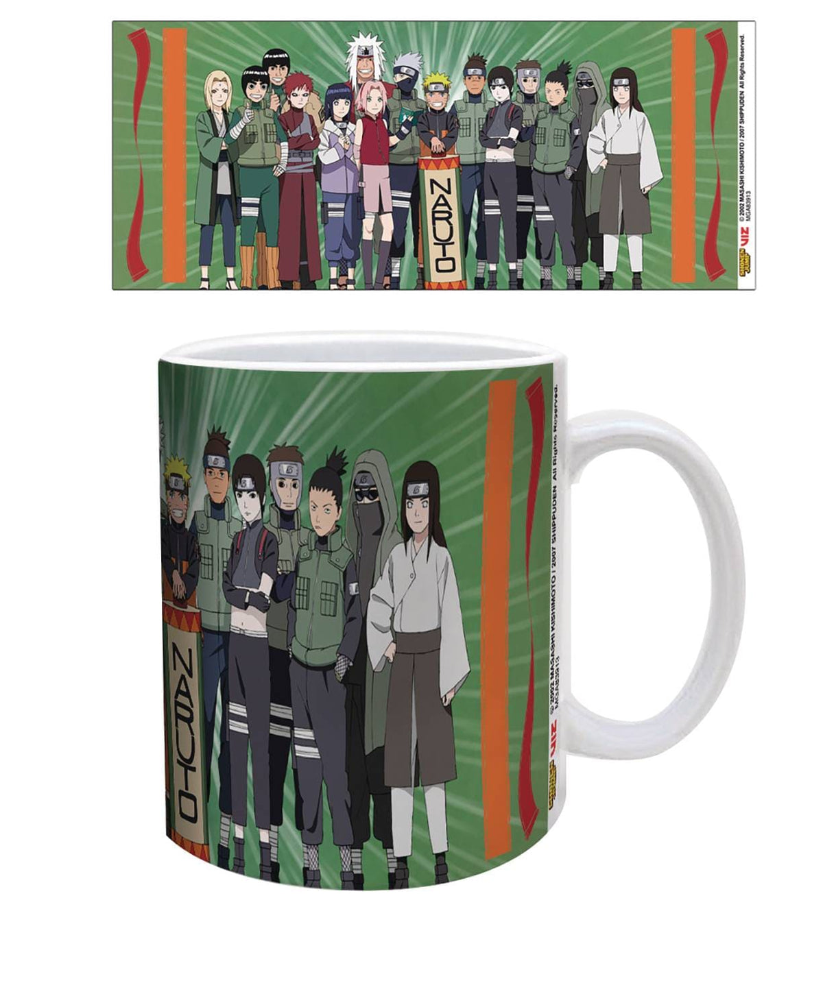Pyramid America: Naruto - Character Lineup Ceramic Mug