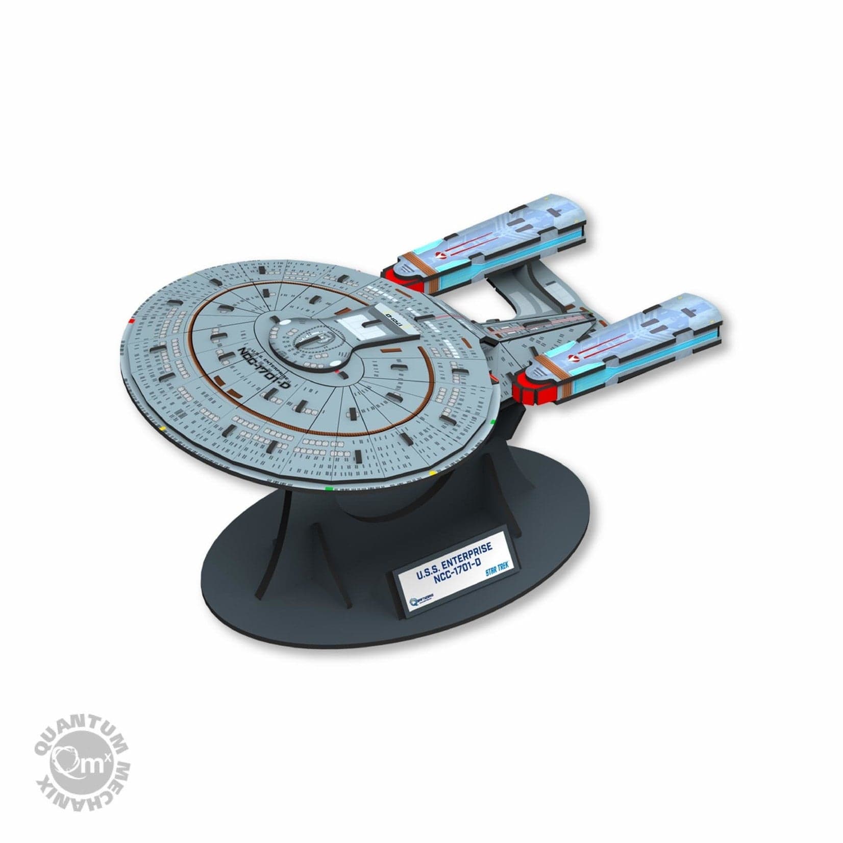 Quantum Mechanix Model Kits > Other Model Kits Qraftworks: Star Trek Puzzle Fleet - U.S.S. Enterprise NCC-1701-D 812095025628 STL228165