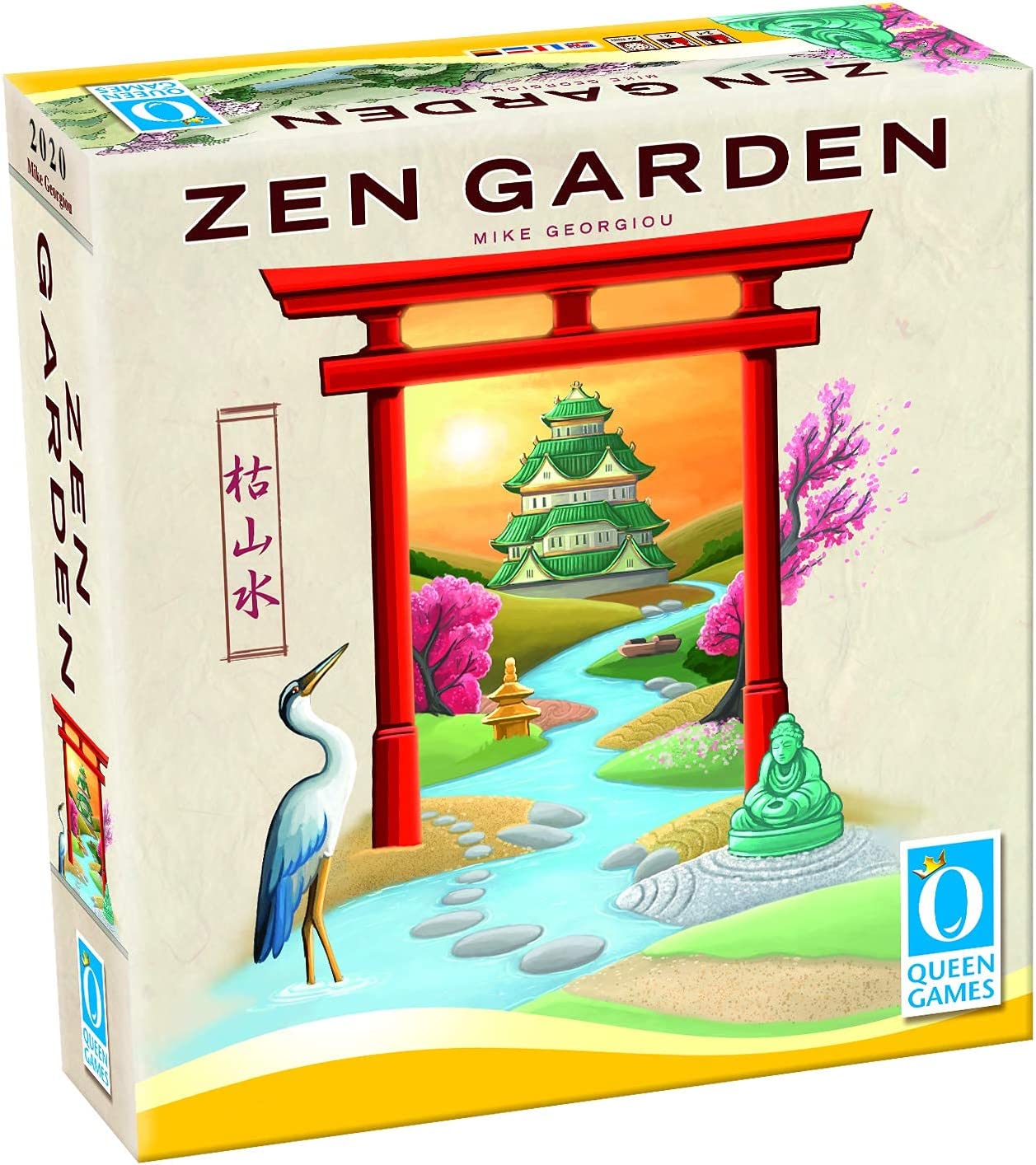 Queen Games Board Games > Large Box Games Zen Garden: Board Game 4010350105023 10502