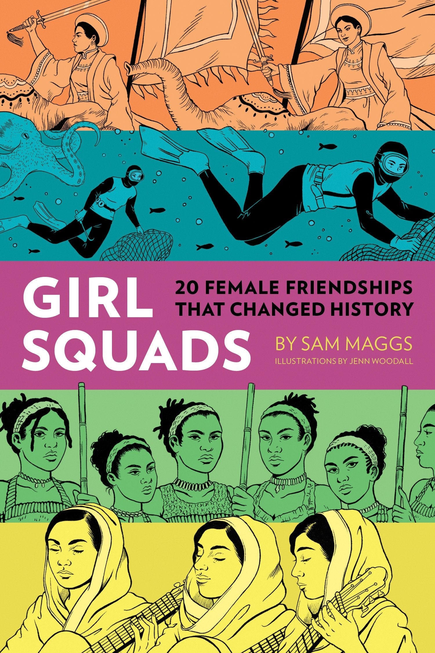 Quirk Books Books Girl Squads: 20 Female Friendships That Changed History HC 9781683690726