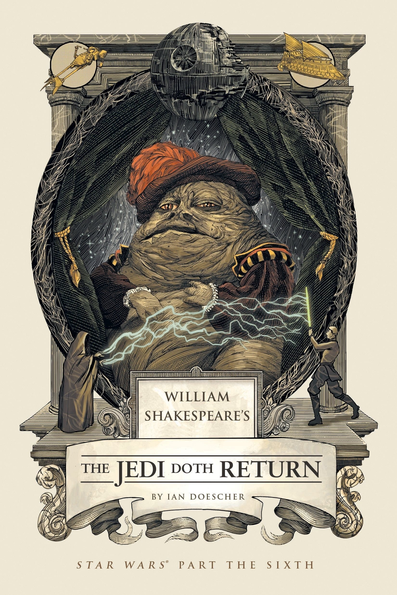 Quirk Books Books > Art & Gifts > Pop Culture William Shakespeare's The Jedi Doth Return - Book 9781594747137 MC-24121