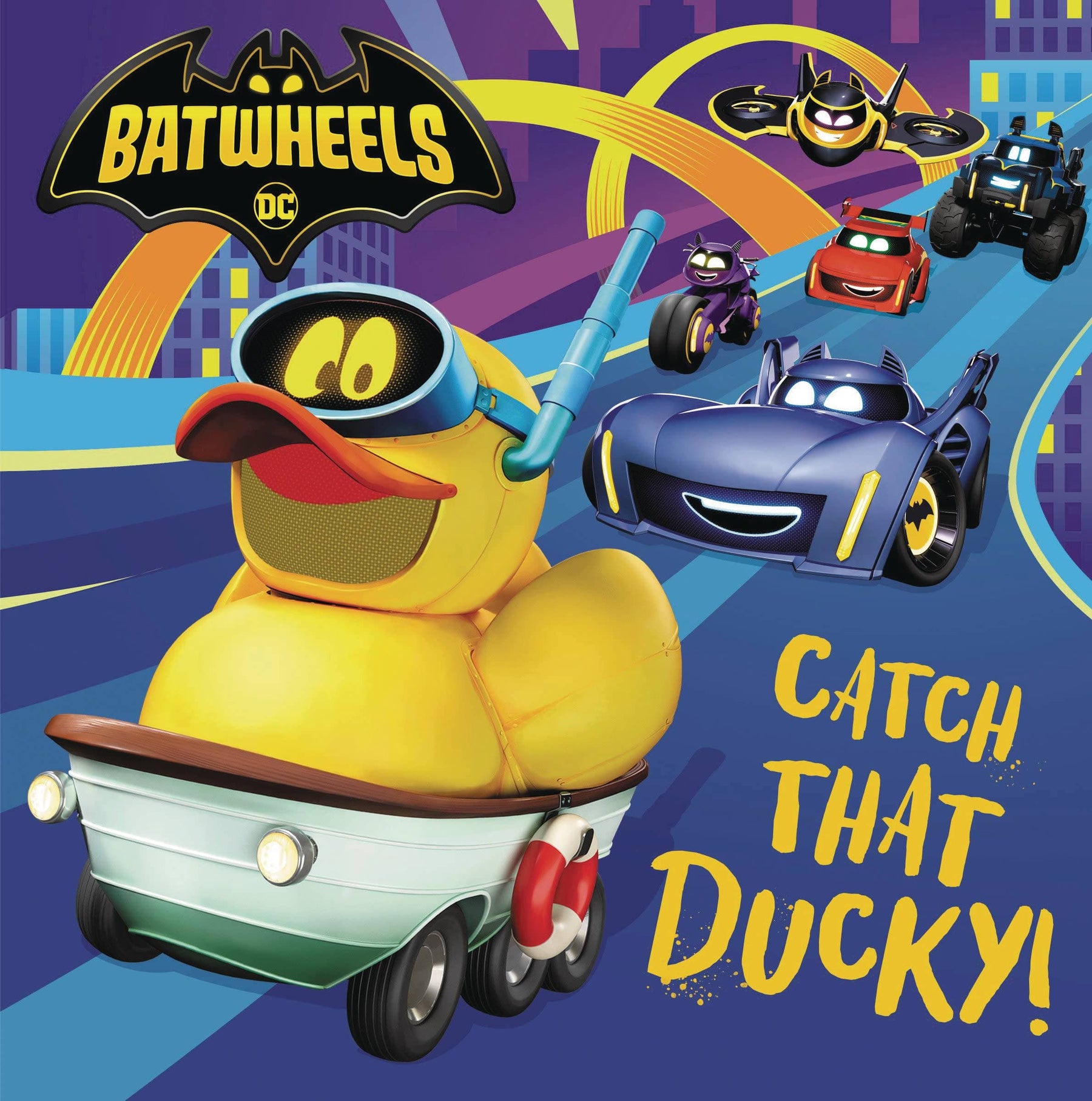 RANDOM HOUSE BOOKS YOUNG READERS Graphic Novel > Kids Dc Batman Batwheels Catch That Ducky Sc 9780593647370 MAR231797