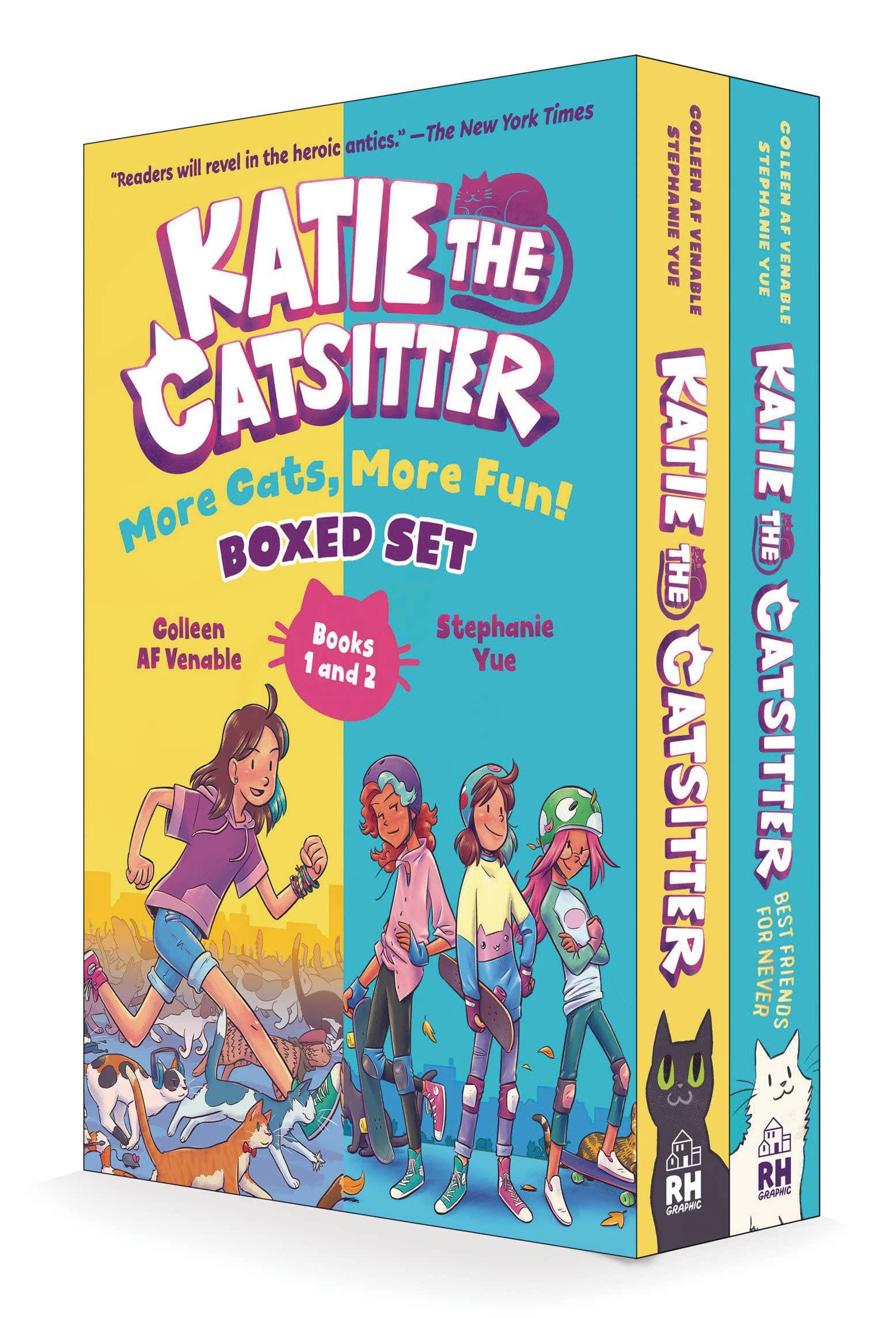 RANDOM HOUSE BOOKS YOUNG READERS Graphic Novel Katie The Catsitter Boxed Set 9780593645611 AUG221770