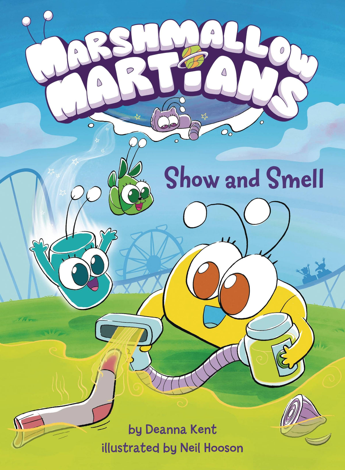 RANDOM HOUSE BOOKS YOUNG READERS Graphic Novel Marshmallow Martians GN Show And Smell 9780593566077 FEB231662