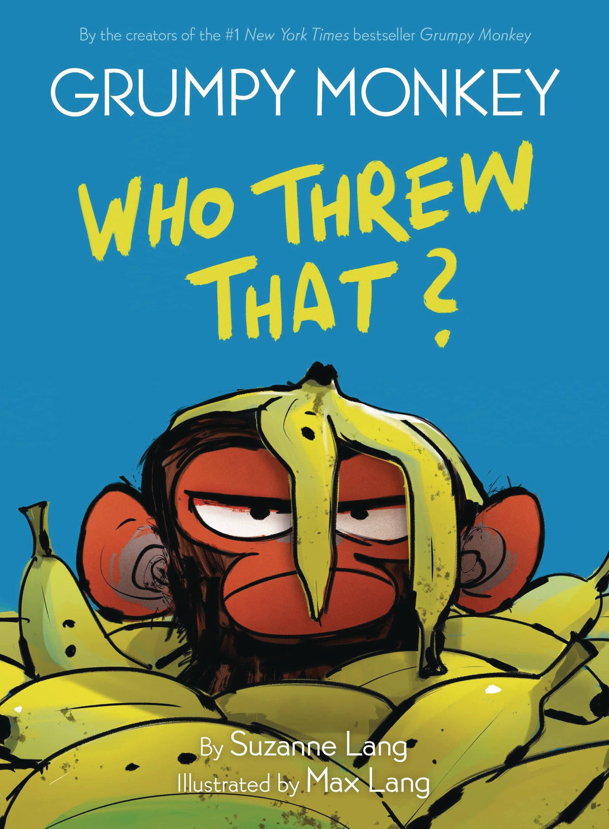 RANDOM HOUSE STUDIO Graphic Novel Grumpy Monkey Who Threw That 9780593306055 JUL221849