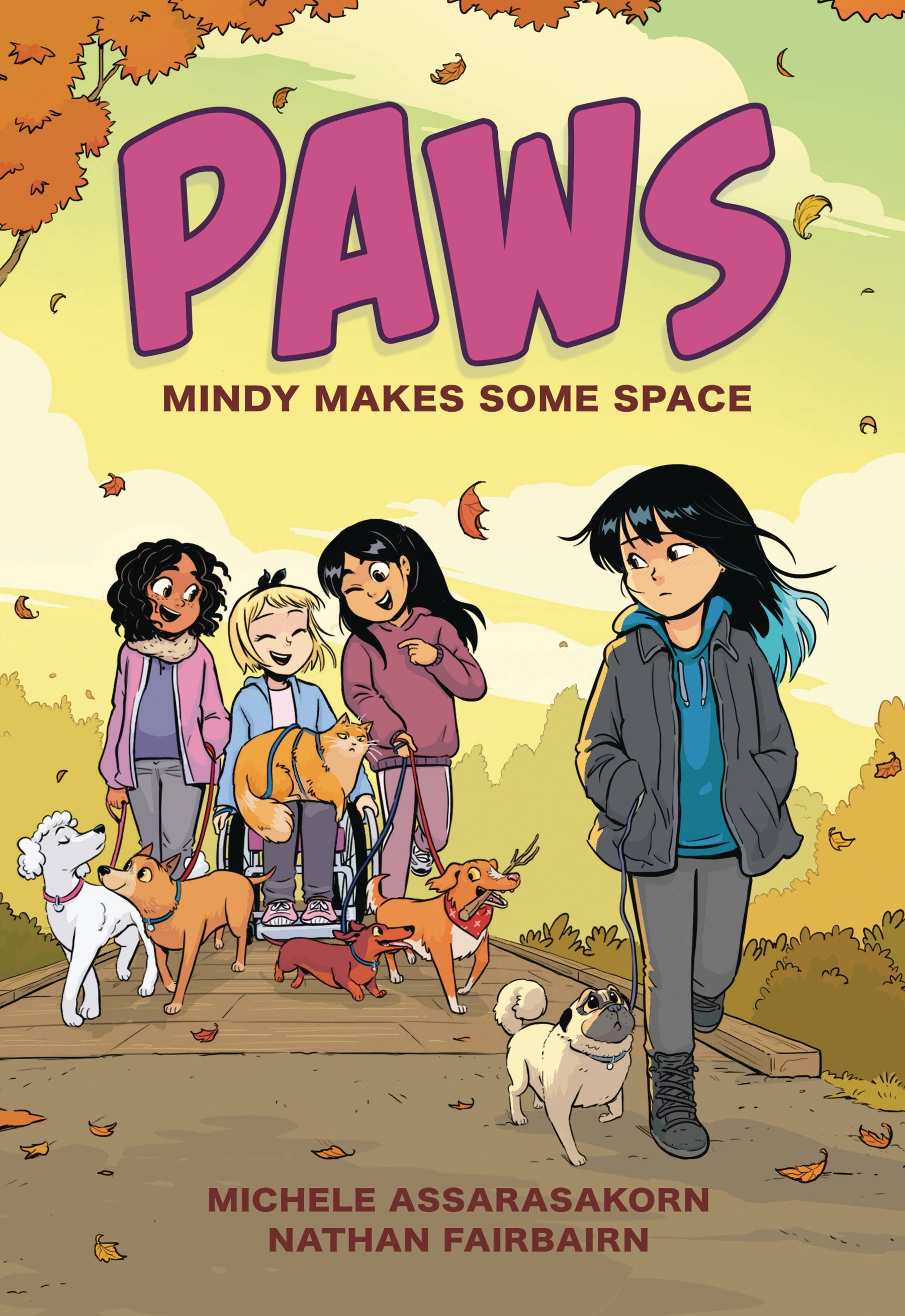 RAZORBILL Graphic Novel Paws GN Vol 02 Mindy Makes Some Space 9780593351932 SEP221928