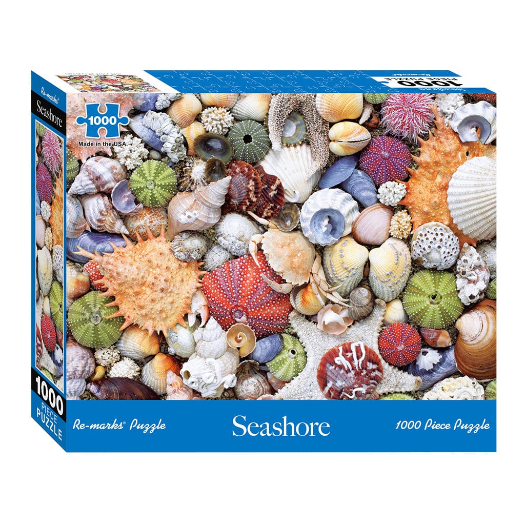 Re-Marks Puzzles > Jigsaw Puzzles Re-Marks: 1000pc Puzzle - Seashore 681410197155 RMP19715