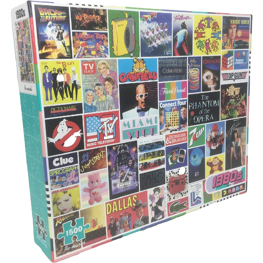 Re-Marks Puzzles > Jigsaw Puzzles Re-Marks: 1500pc Puzzle - 1980s 681410193300 RMP19330