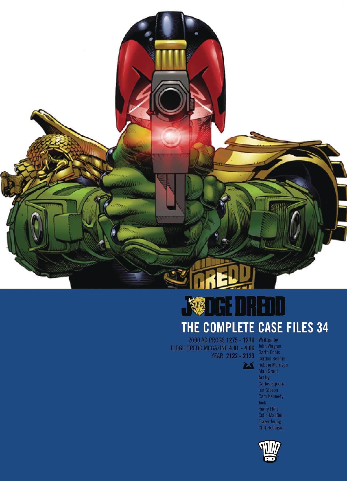 REBELLION / 2000AD Graphic Novel Judge Dredd Comp Case Files TP Vol 34 9781781086919 SEP191941