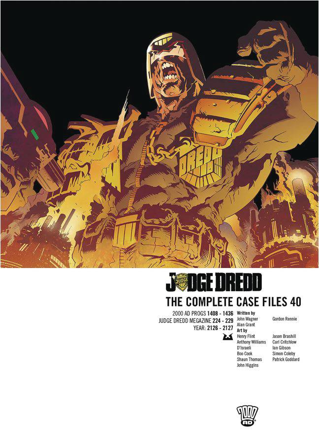 REBELLION / 2000AD Graphic Novel Judge Dredd Complete Case Files TP Vol 40 (MR) 9781786185839 JUN221856