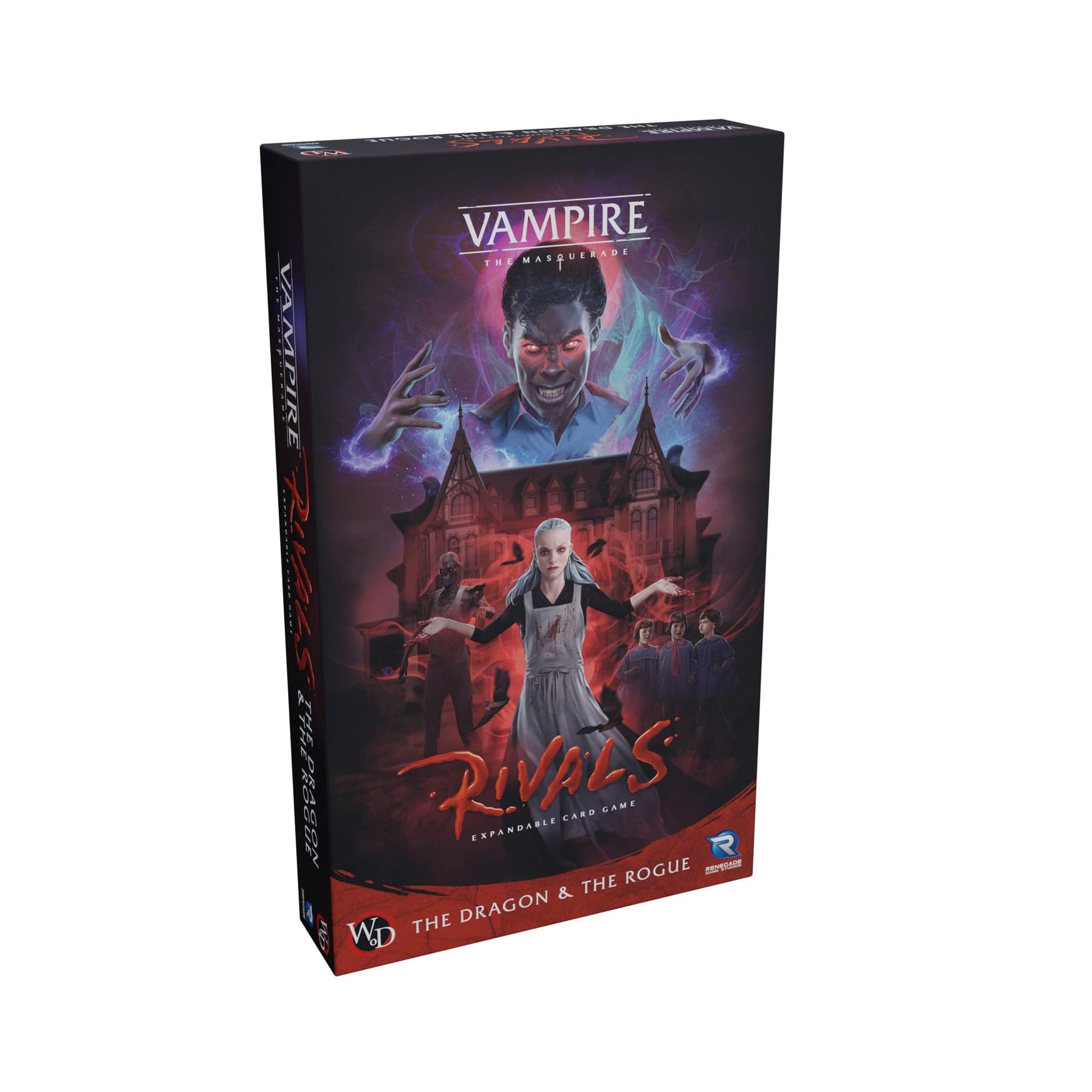 Renegade Game Studios Board Games > Large Box Games > Expansions Vampire Masquerade Rivals: Dragon & Rogue Expansion 810011724587 RGS 02458