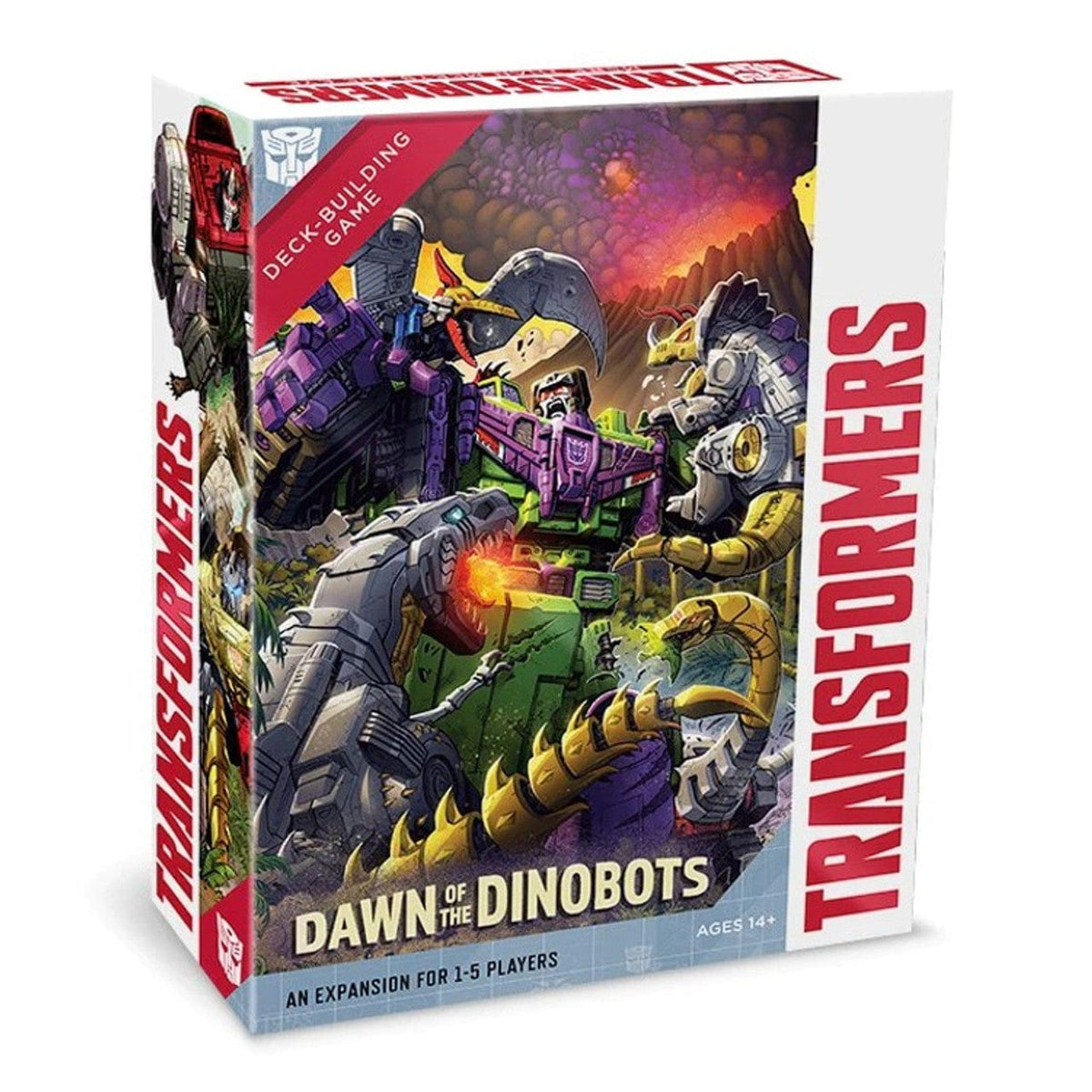 Renegade Game Studios Board Games > Large Box Games > Expansions Transformers Deck-Building Game: Dawn of the Dinobots Expansion 810011724204 RGS 02420