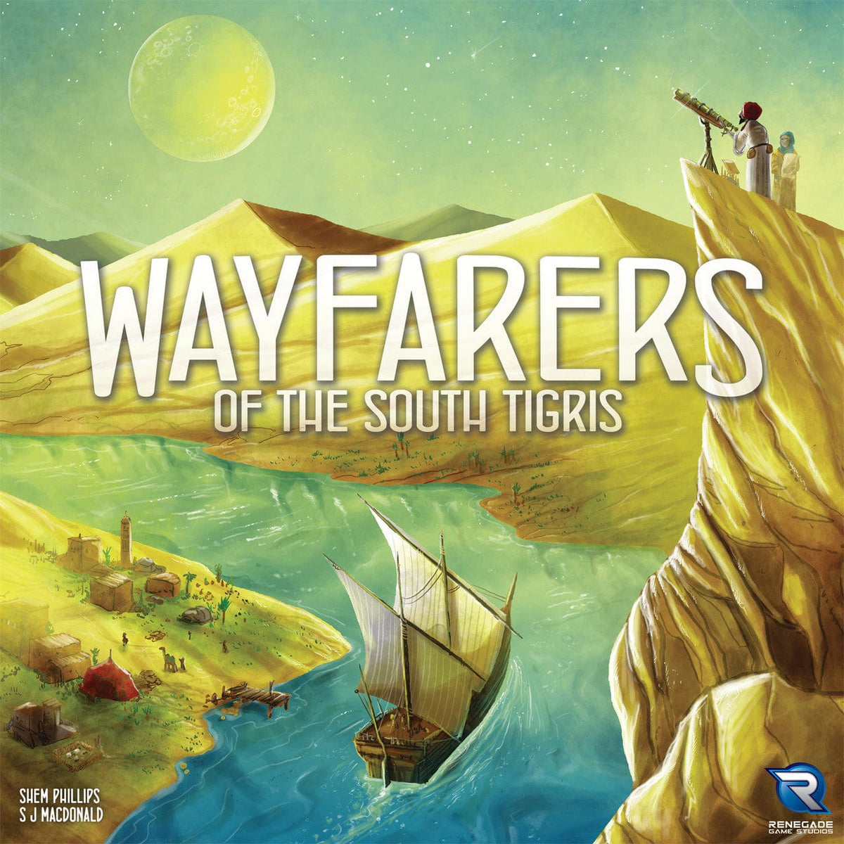 Renegade Game Studios Board Games > Large Box Games Wayfarers of the South Tigris 810011725096 RGS 02509