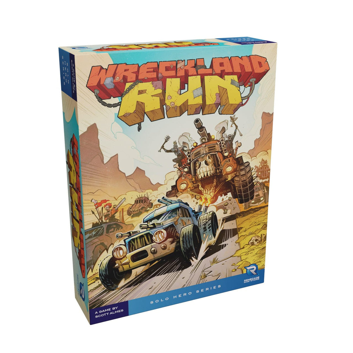 Renegade Games Studios Board Games > Large Box Games Solo Hero: Wreckland Run 810011723153 RGS 02315