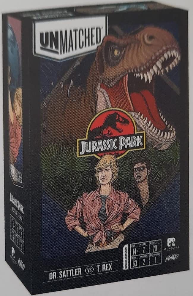 Unmatched: Jurassic Park Sattler vs. T-Rex - Third Eye