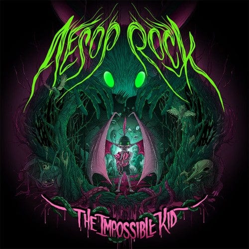 Aesop Rock - Impossible Kid - Green/Pink Neon Vinyl