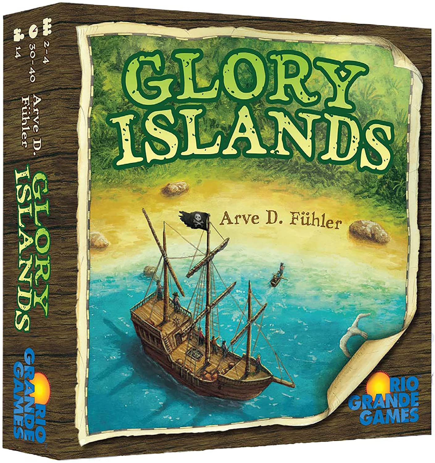 Rio Grande Games Board Games > Large Box Games Glory Islands 655132006033 RGG 603