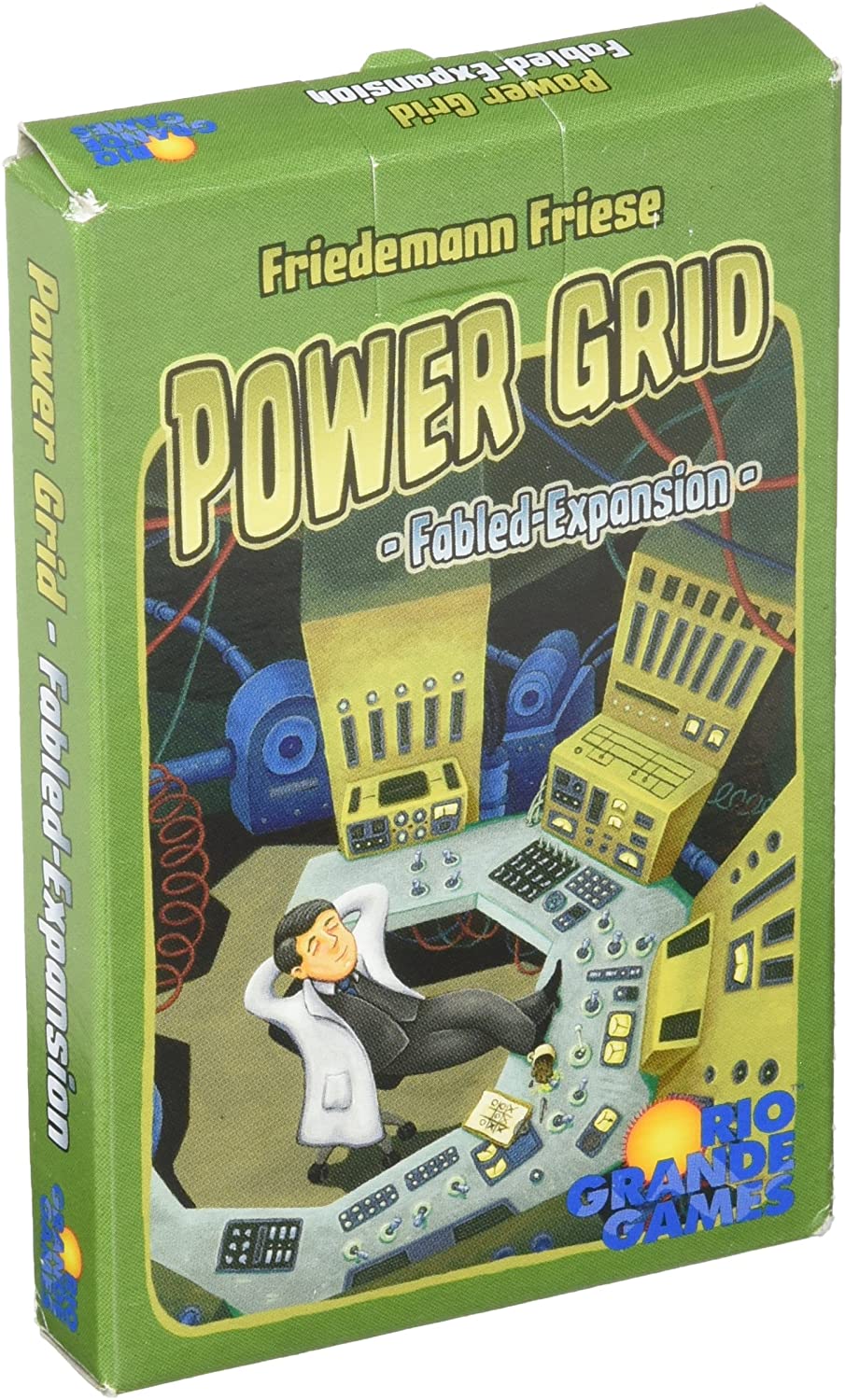 Rio Grande Games Board Games > Large Box Games Power Grid: Fabled Cards 655132005487 RGG 548