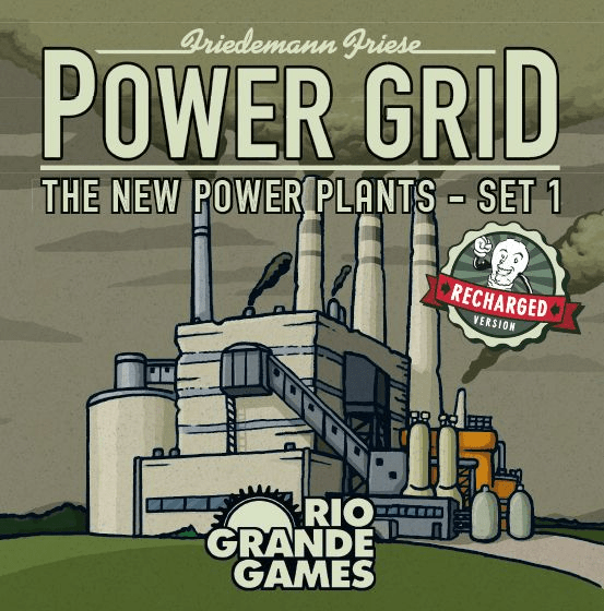 Rio Grande Games Board Games > Large Box Games Power Grid: New Power Plant Cards - Set 1 655132006040 RGG 604