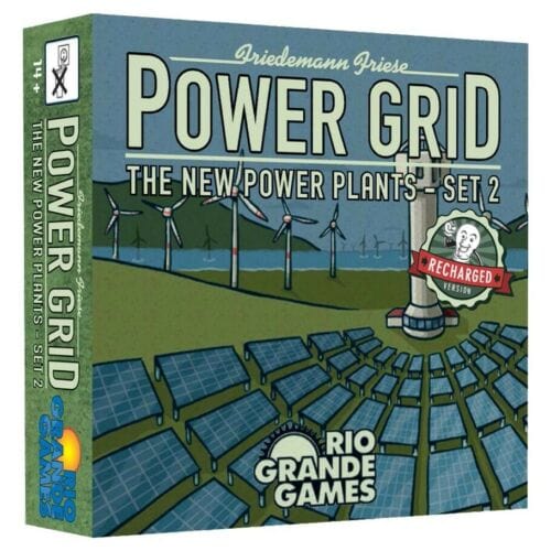 Rio Grande Games Board Games > Large Box Games Power Grid: The New Power Plant Cards - Set 2 655132006071 RGG 607