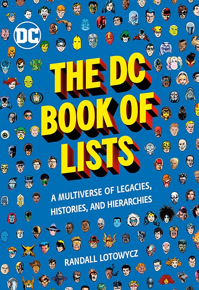 DC Book of Lists - Multiverse of Legacies, Histories, and Hierarchies HC - Third Eye