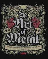 Schiffer Publishing Books ART OF METAL 5 DECADES HEAVY METAL ALBUM COVERS POSTERS (C: 9780764365973 JAN231791