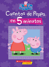 Peppa Pig: 5 Minute Peppa Stories - Spanish Edition HC - Third Eye