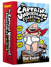 Scholastic Graphic Novel > Kids Captain Underpants: Collection in Full Color - Vol. 1/2/3 HC Box Set 9780545870115