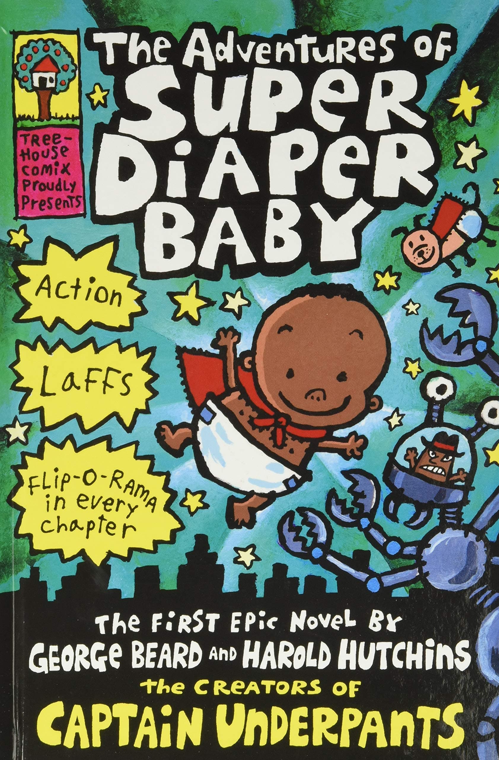 Super Diaper Baby Vol. 1: Adventures of Super Diaper Baby HC - Third Eye
