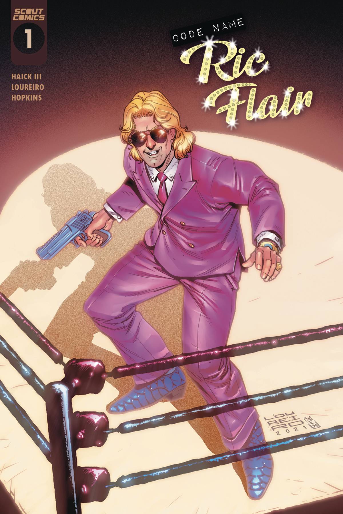 CODENAME RIC FLAIR MAGIC EIGHTBALL #1 CVR A RAFAEL LOUREIRO - Third Eye