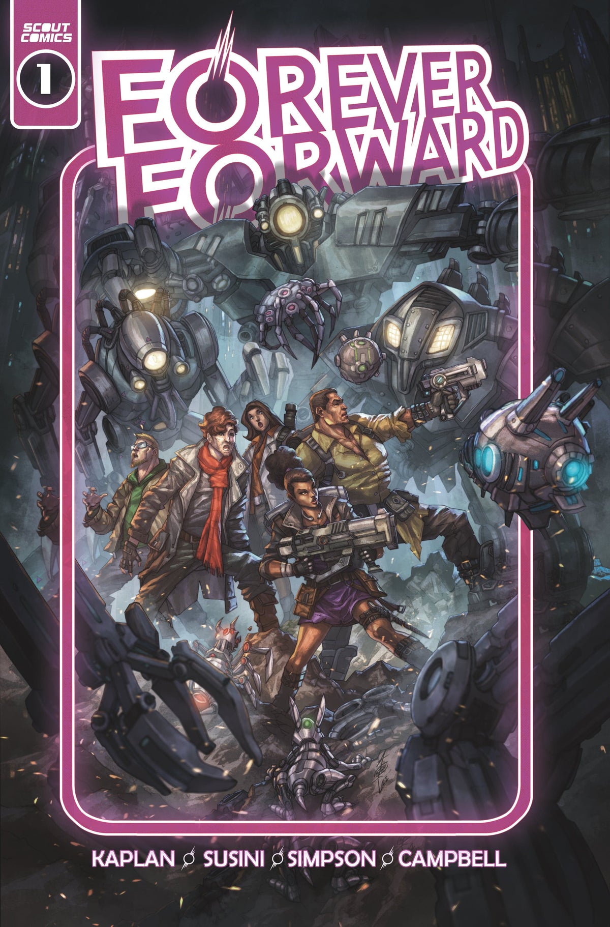 Scout Comics Comic Books > Incentives FOREVER FORWARD #1 (OF 5) CVR E INC 1:25 ALAN QUAH VAR 02221168821100151 0622SC273