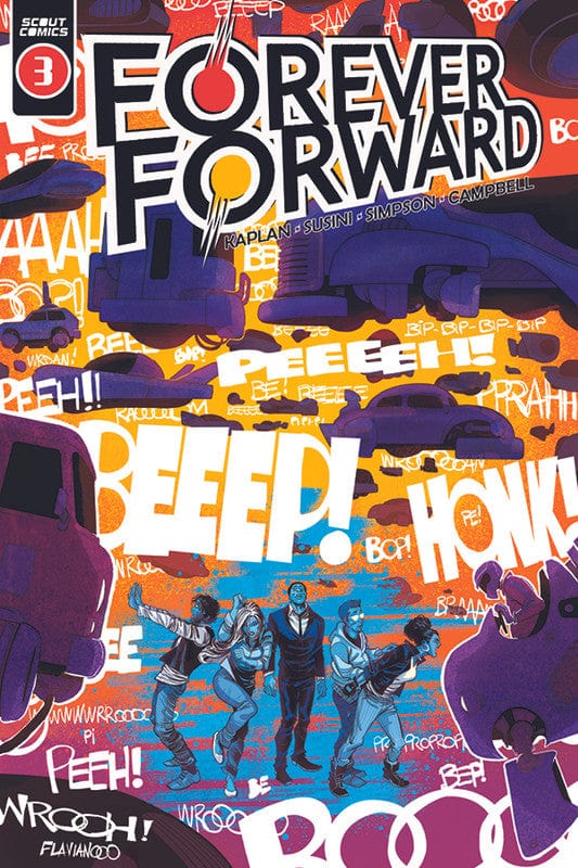 Scout Comics Comic Books FOREVER FORWARD #3 (OF 5) CVR B FLAVIANO ARMENTARO VAR 02221168821100321 0922SC401