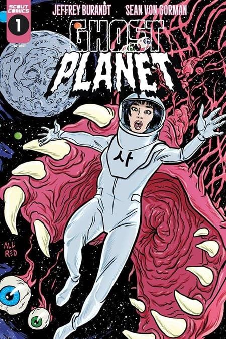 Scout Comics Comic Books GHOST PLANET (ONE SHOT) CVR B MIKE AND LAURA ALLRED UNLOCK VAR 02221168929400121 0822SC360