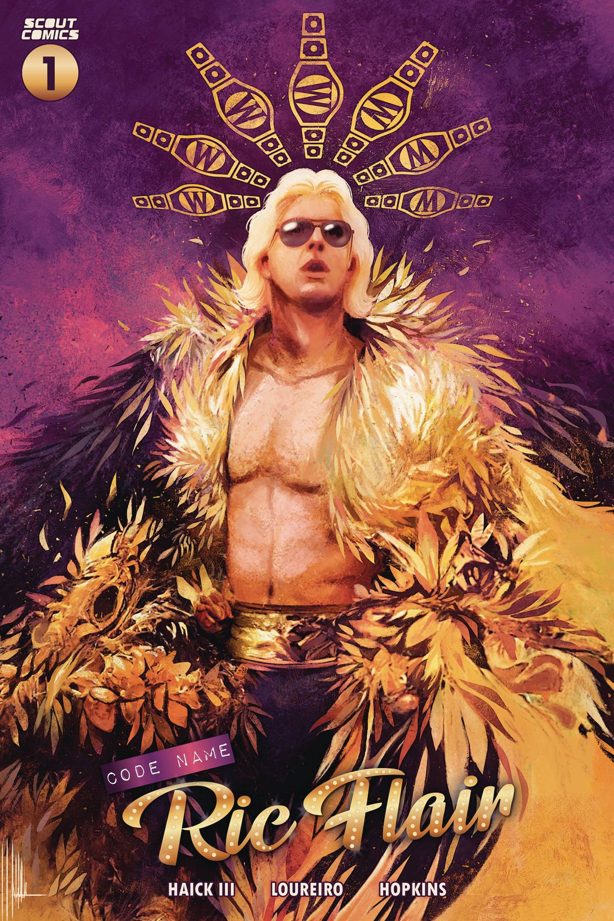 CODENAME RIC FLAIR MAGIC EIGHTBALL #1 CVR D 1:25 UNLOCKED - Third Eye