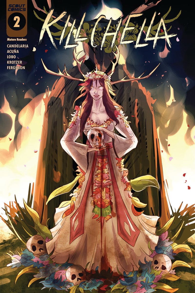 Scout Comics Comic Books KILLCHELLA #2 (of 4) CVR B 10 COPY FELL HOUND UNLOCK VAR 02221169020700221 1122SC285