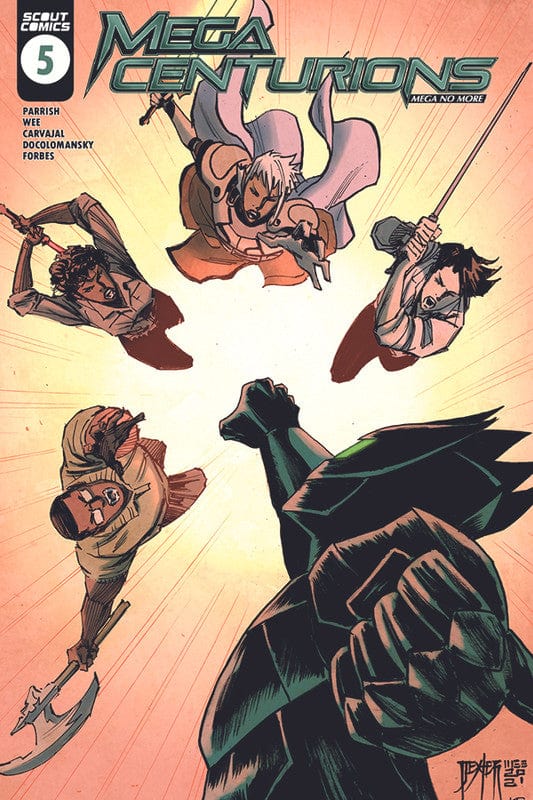 Scout Comics Comic Books MEGA CENTURIONS #5 (OF 5) 02221168627900511 0922SC406