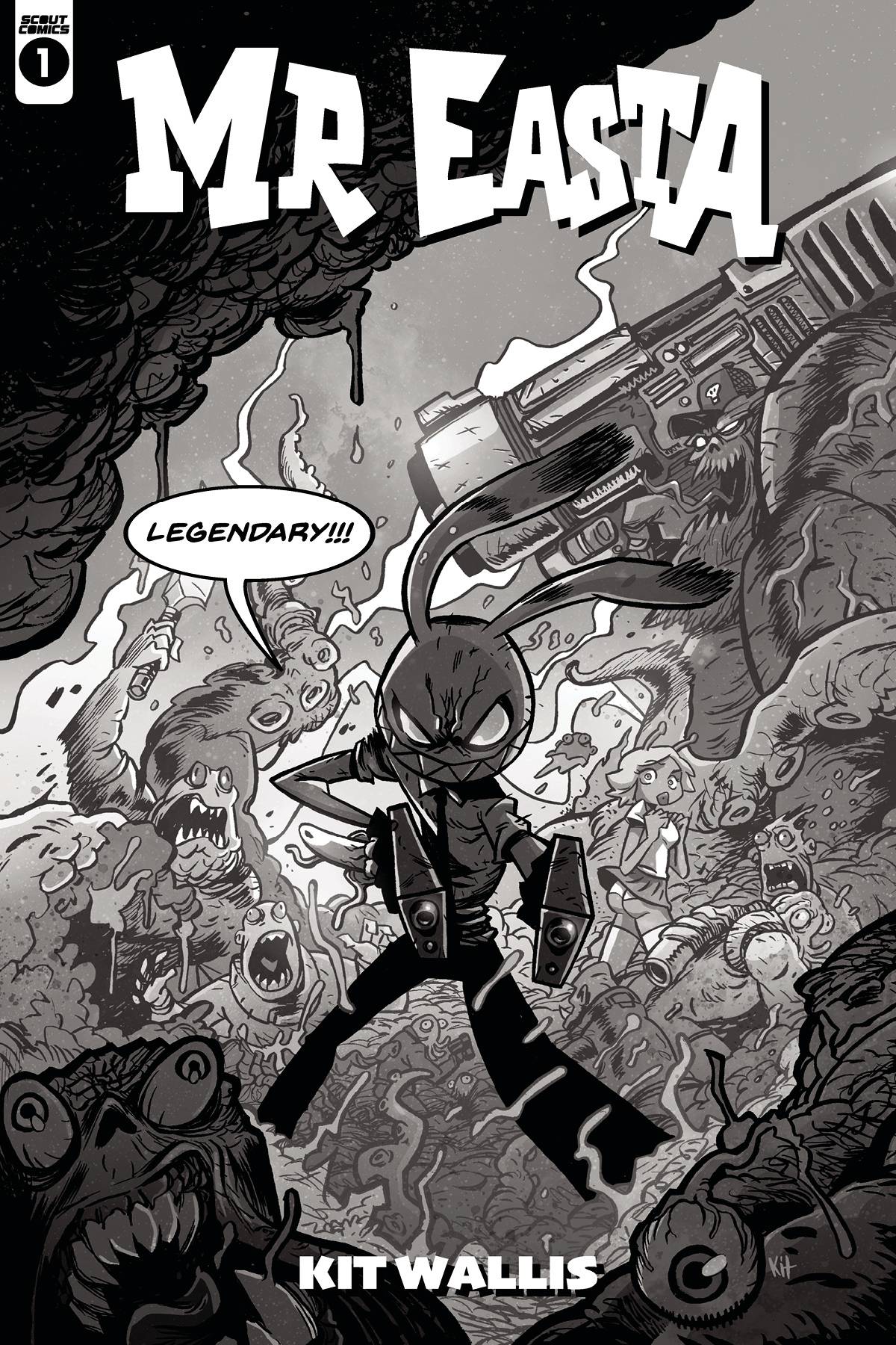 Scout Comics Comic Books MR EASTA #1 LEGENDARY ED 02221170525300111 MAY231990